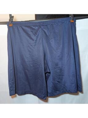 A4 Vintage Men's Navy Blue Athletic Mesh Shorts Small/Medium
